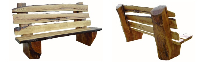 Handcrafted Maple Bench